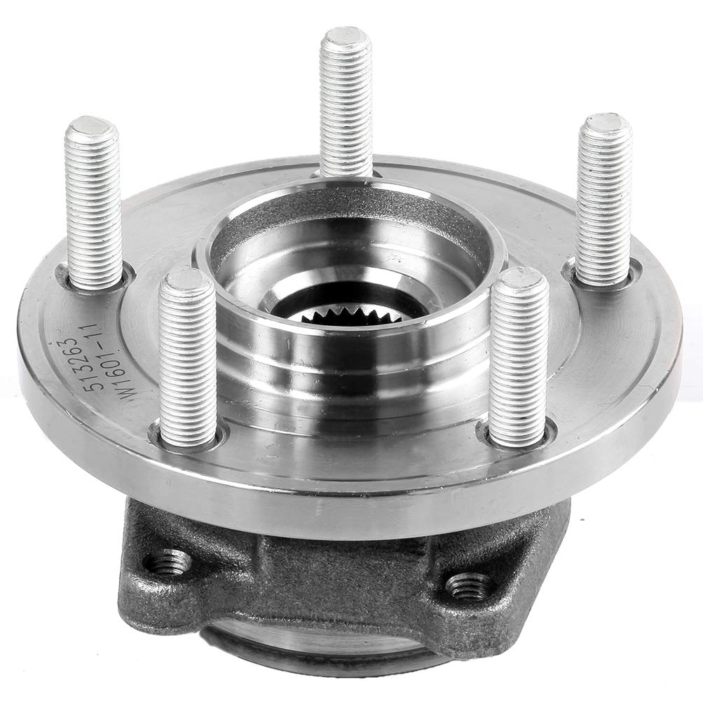 ROADFAR Front Wheel Bearing and Hub Assembly Replacement for 2007-2010 Chrysler Sebring - Pair (513263 X2) - Durable Auto Parts for Smooth Driving & Longevity - DIY Car Repair & Maintenance - Ideal for Daily Commute, Road Trips & Off-Road Safety