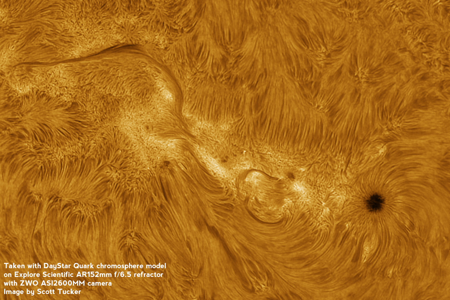 Daystar QUARK Hydrogen Alpha Eyepiece for Solar Telescope - Enhance Solar Viewing with High-Contrast Imaging | Perfect for Astronomy Enthusiasts & Astrophotography