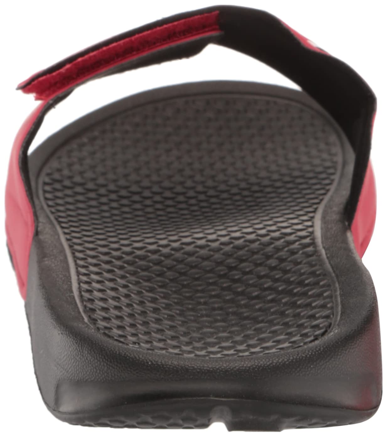 NCAA Men's Cropped Big Logo Slides - Comfortable Casual Slide Sandals for Home, Pool, Beach & Gym Wear