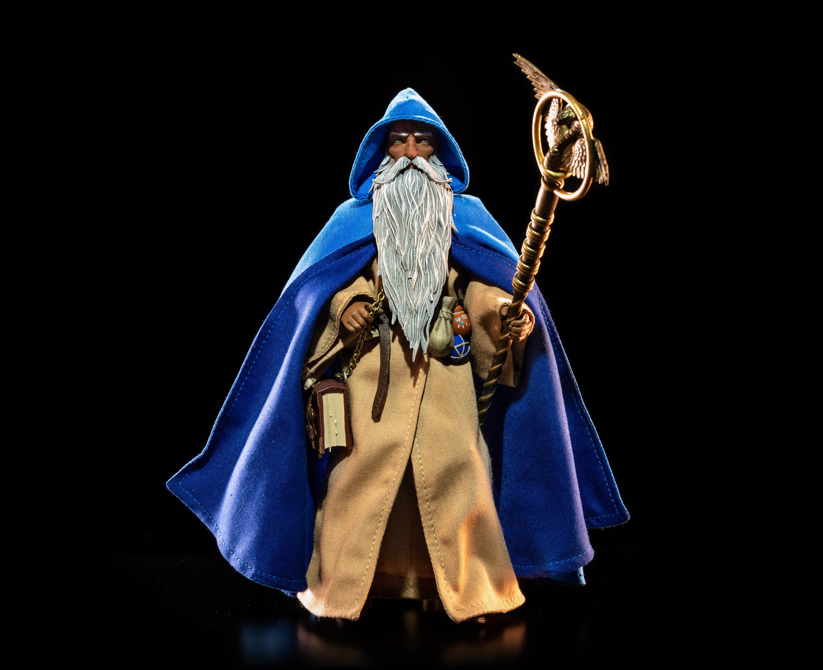 Mythic Legions Convocation of Bassylia Samir Scrollwarder Action Figure - Collectible Fantasy Warrior for Display & Role-Playing Games (RPG)