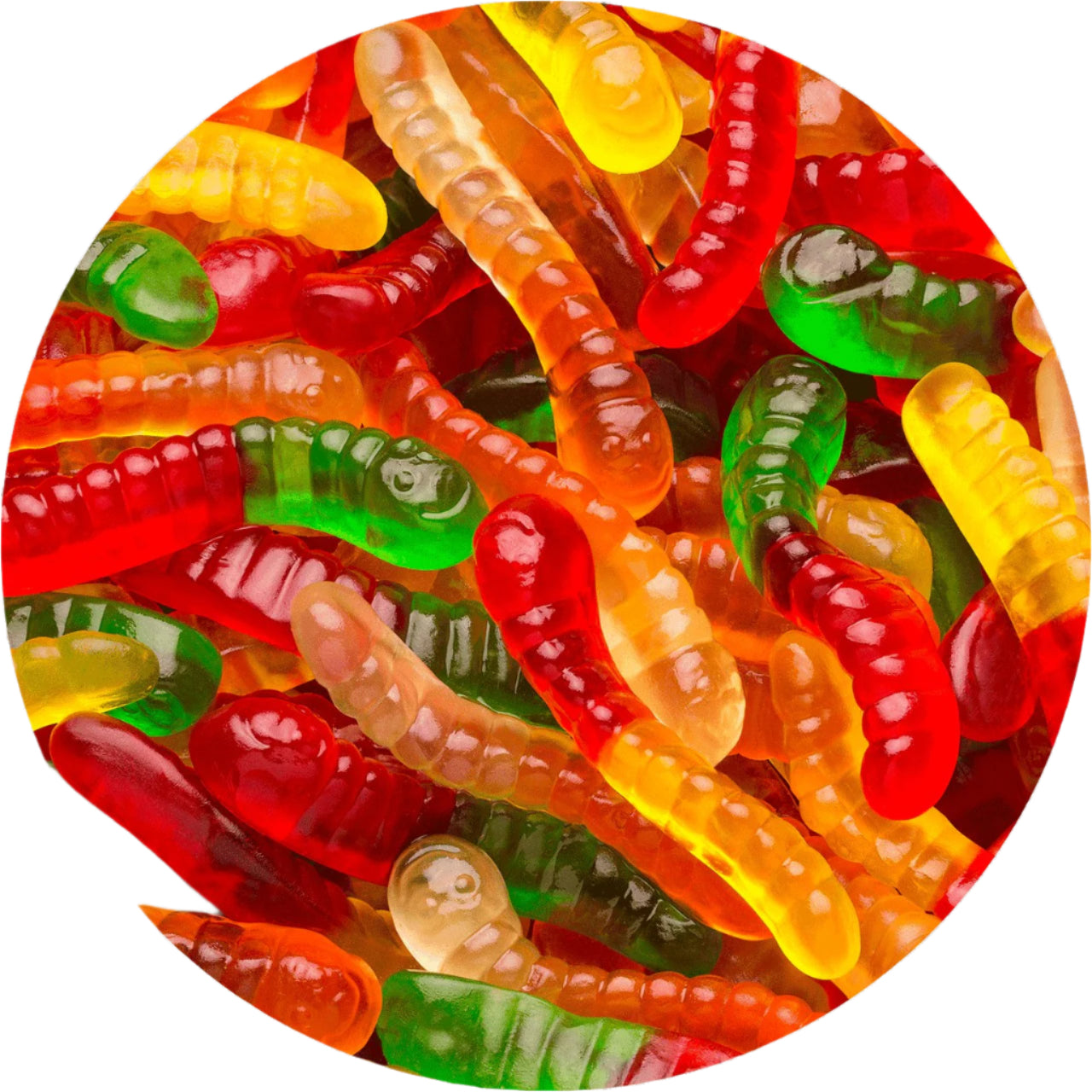 Albanese Gummy Worms 5lb Bulk Bag - Assorted Fruit Flavored Soft & Chewy Candy - Perfect for Parties, Movie Nights, and Halloween Treats