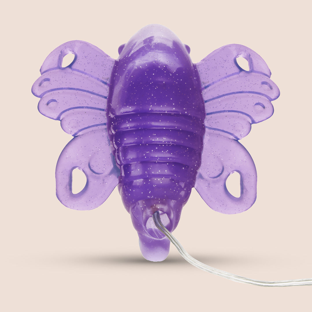 Venus Butterfly® 2 Hands-Free Clitoral Stimulator with Wired Remote Control - Perfect for Solo Play & Couples Intimacy