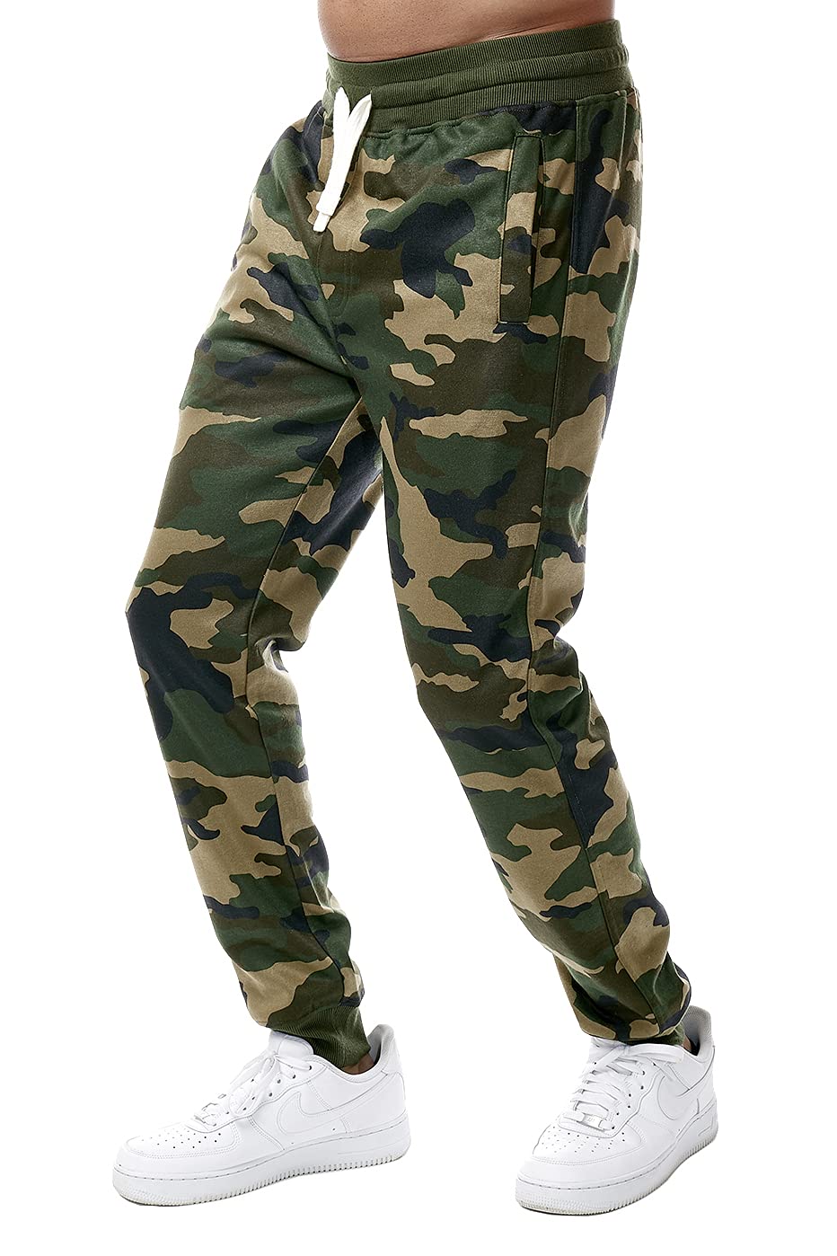 PJ Mark Bleecker & Mercer Men's Lightweight Fleece Jogger Sweatpants - Soft Brushed Lining, Comfortable Activewear for Running, Gym, Lounge & Casual Wear