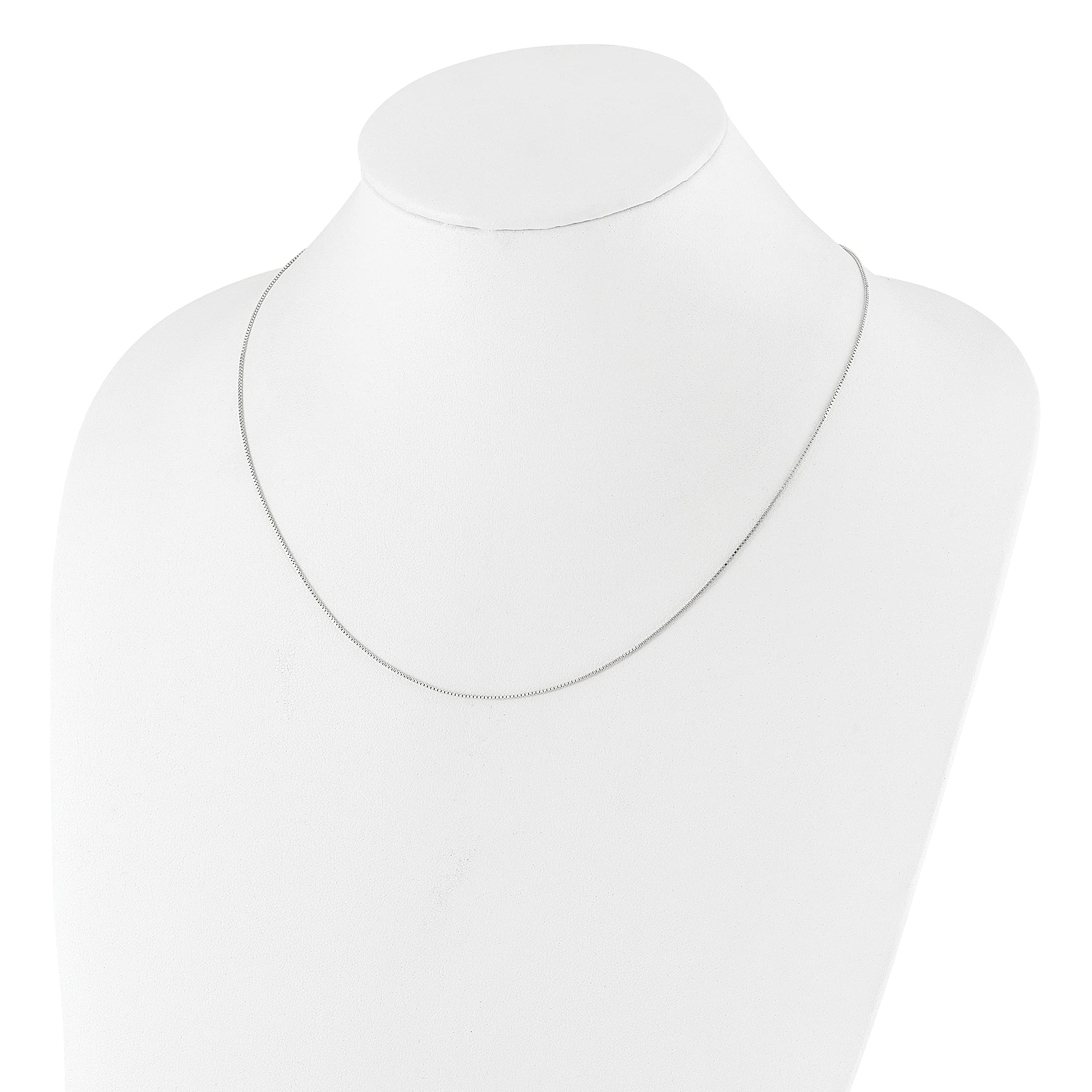 Sterling Silver Adjustable Box Chain Necklace for Men & Women - 925 Silver Jewelry Gift for Birthday, Anniversary & Valentine's Day - Perfect for Layering, Everyday Wear & Special Occasions