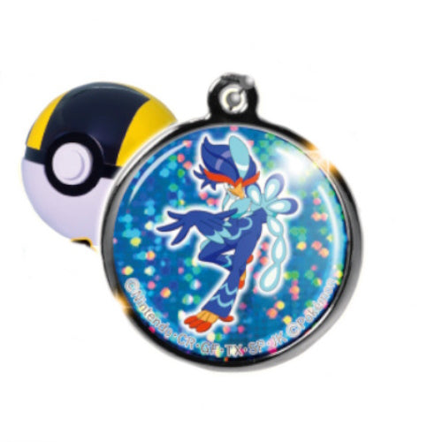 Pokemon Metal Keychain - Takara Tomy 1 Inch Collectible Mascot Charm | Perfect for Backpacks, Key Rings & Gift Giving
