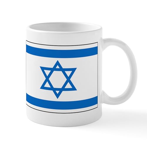 White - Flag Of Israel 1 Mug