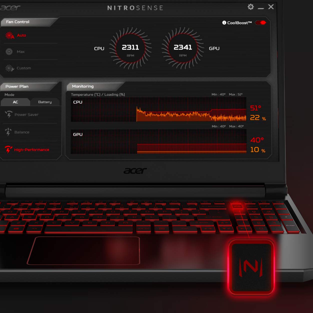 Acer Nitro 7 Gaming Laptop - 15.6