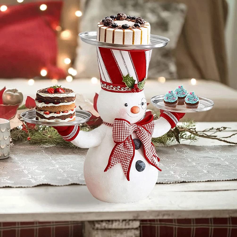 Christmas Tree Snack Rack - 3-Tier Holiday Dessert Stand for Parties, Festive Snack Bowl & Fruit Plate for Christmas Decorations (Color: D) | Perfect for Holiday Gatherings, Office Parties & Family Celebrations