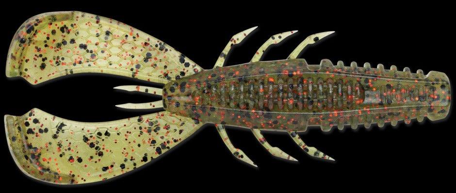 Rapala CrushCity Clean Up Craw Soft Plastic Fishing Bait - Perfect for Bass, Walleye, and Trout Fishing in Lakes and Rivers