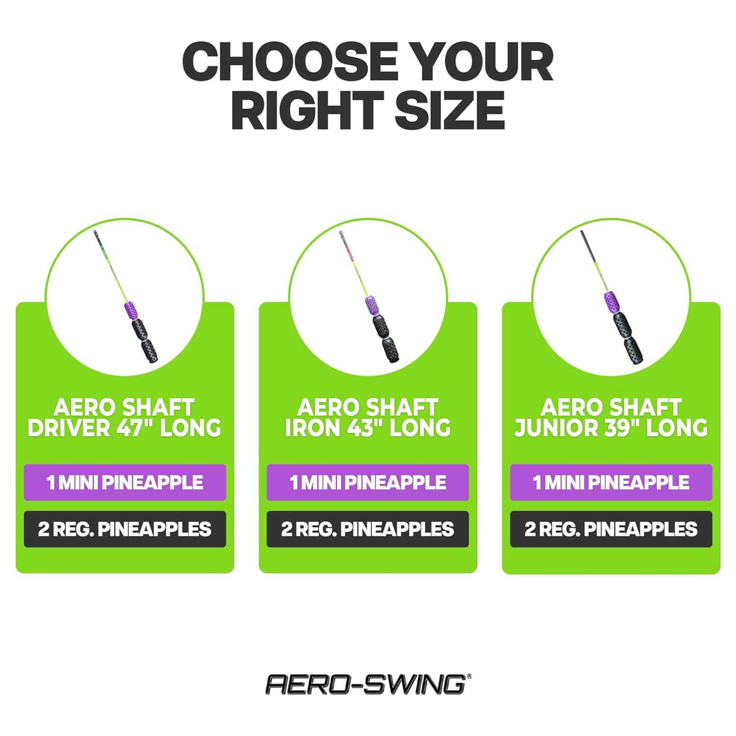 **Golf Swing Trainer & Speed Stick - Adjustable Golf Training Aid for Swing Speed & Accuracy - Wind-Resistant Warm Up Equipment - Perfect for Driving Range & Home Practice**