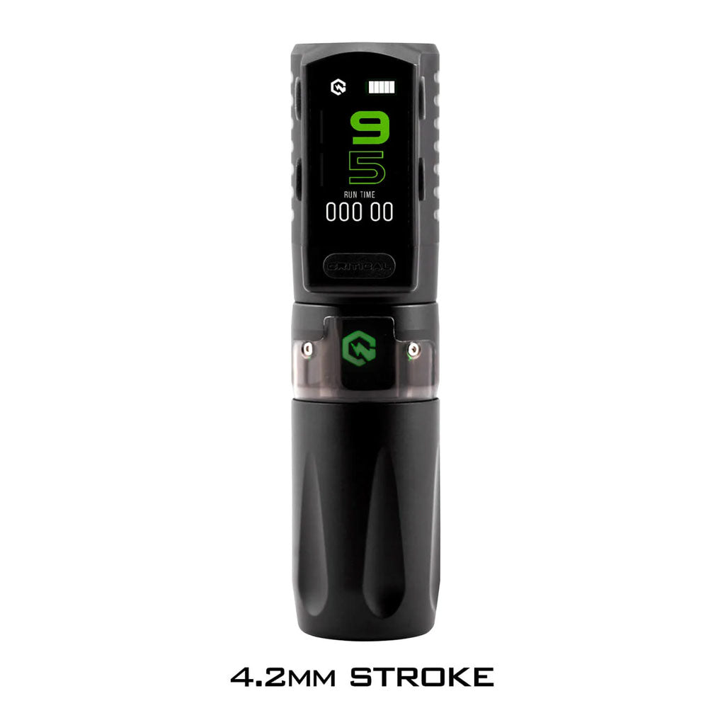 Critical Torque 4.2mm Wireless Tattoo Machine Kit - Professional Cordless Tattoo Pen with Needles & Accessories - Perfect for Tattoo Artists and Beginners for Home & Studio Use
