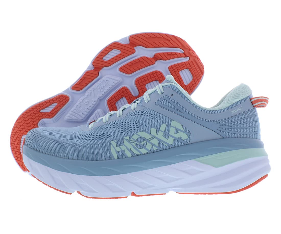 HOKA ONE ONE Bondi 7 Women's Running Shoes - Lightweight Cushioned Sneakers for Jogging, Walking & Gym Workouts