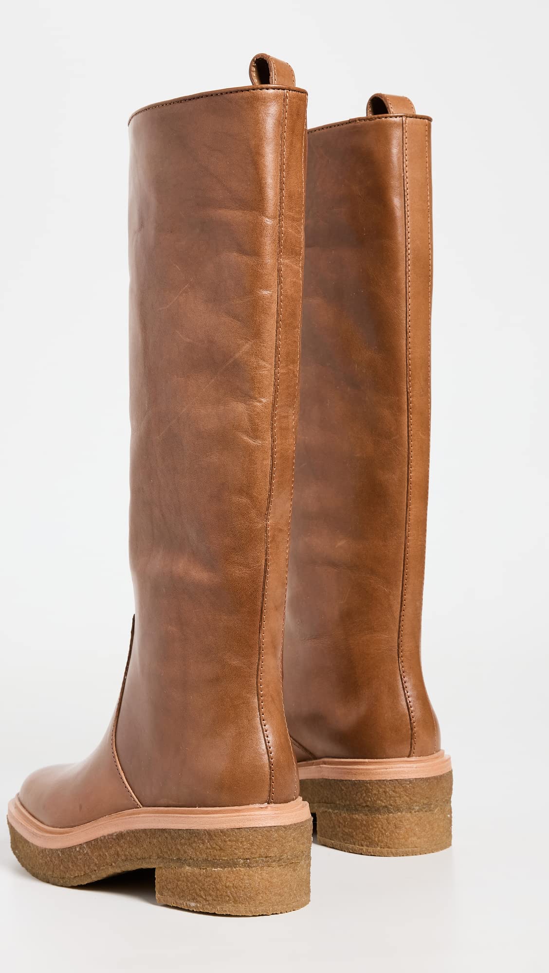 Loeffler Randall Women's Collins Tall Shaft Boot with Crepe Sole - Comfortable Ankle Boots for Fall & Winter | Perfect for Office, Date Night & Casual Outfits