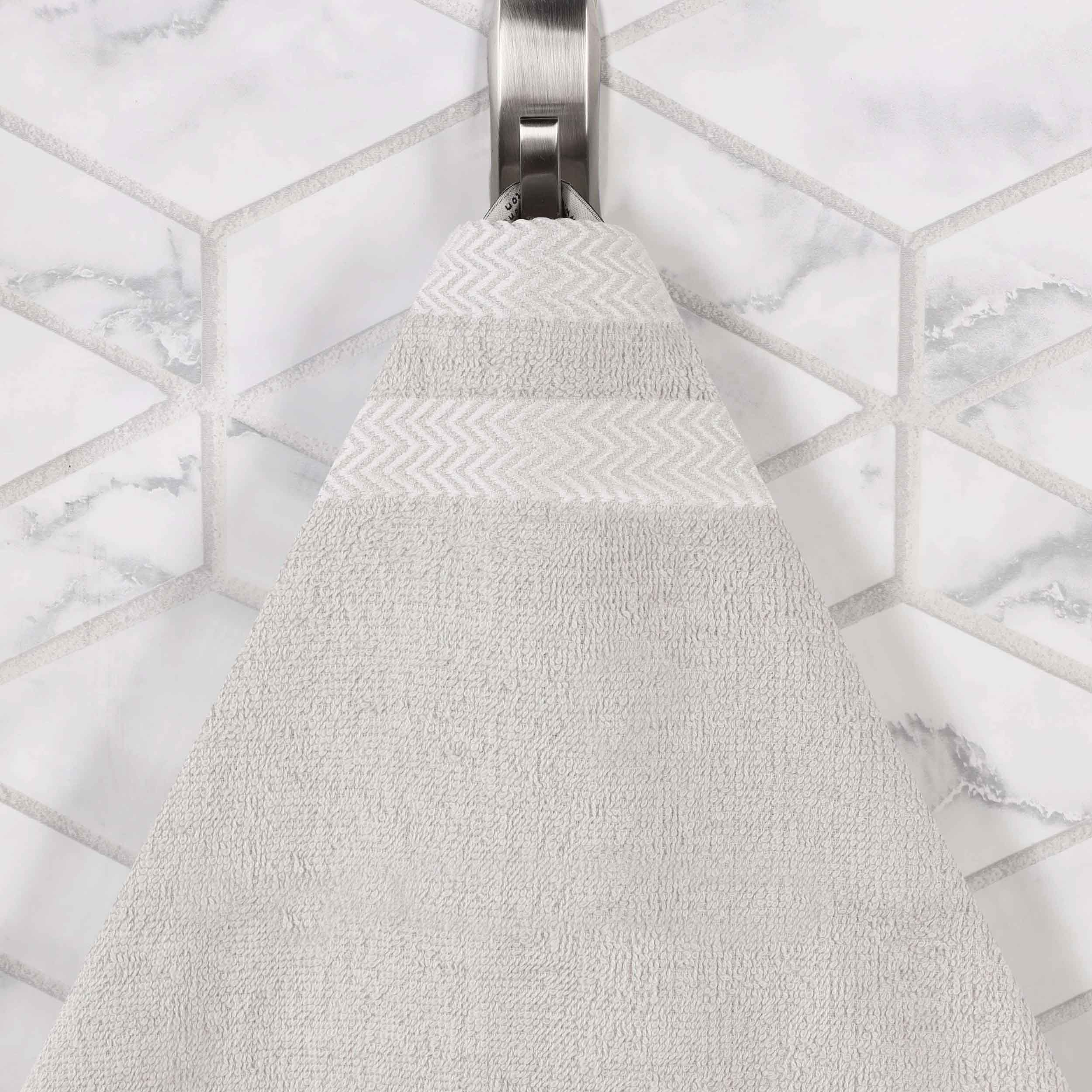 Premium 6-Pack Hays Cotton Soft Medium Weight Hand Towels - Absorbent & Quick-Drying for Kitchen, Bathroom & Guest Use