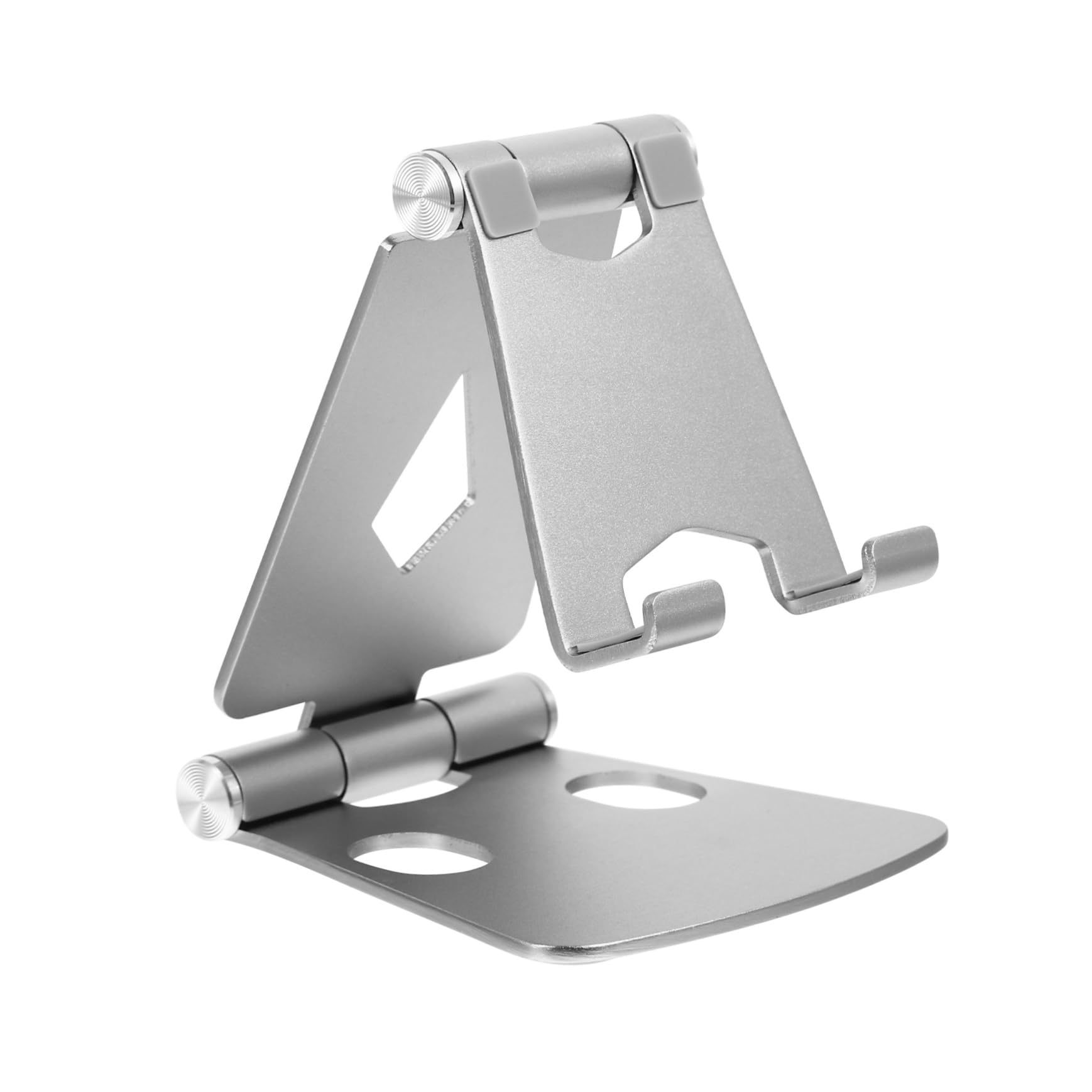 Jojofuny Adjustable Folding Stand Tablet Holder - Universal Phone & iPad Stand for Desk, Bed, Kitchen - Perfect for Watching Videos, Reading & Video Calls