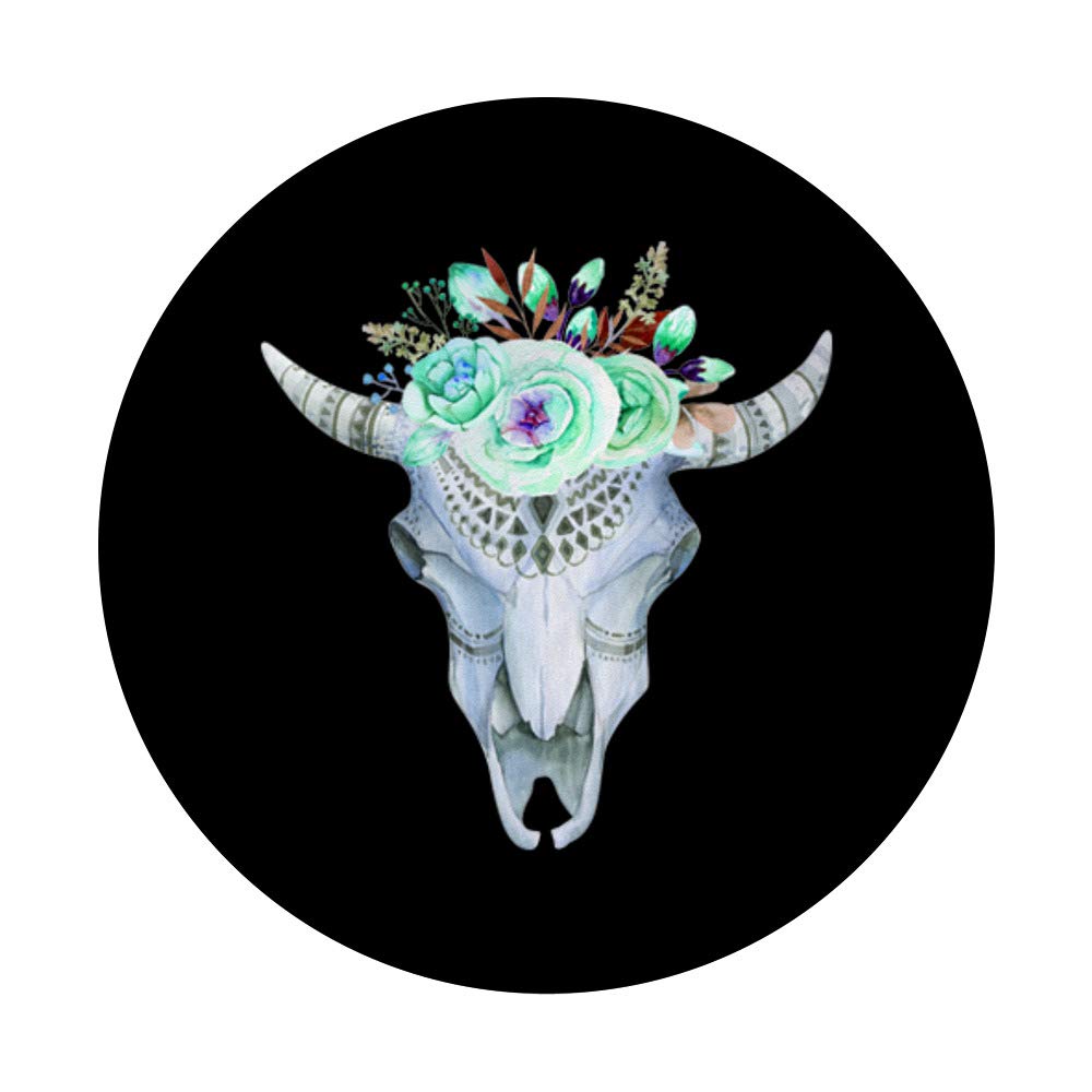 Hippie Cattle PopSockets PopGrip - Swappable Phone Grip & Stand for iPhone, Samsung, Tablets | Perfect for Selfies, Video Calls, and Secure Holding