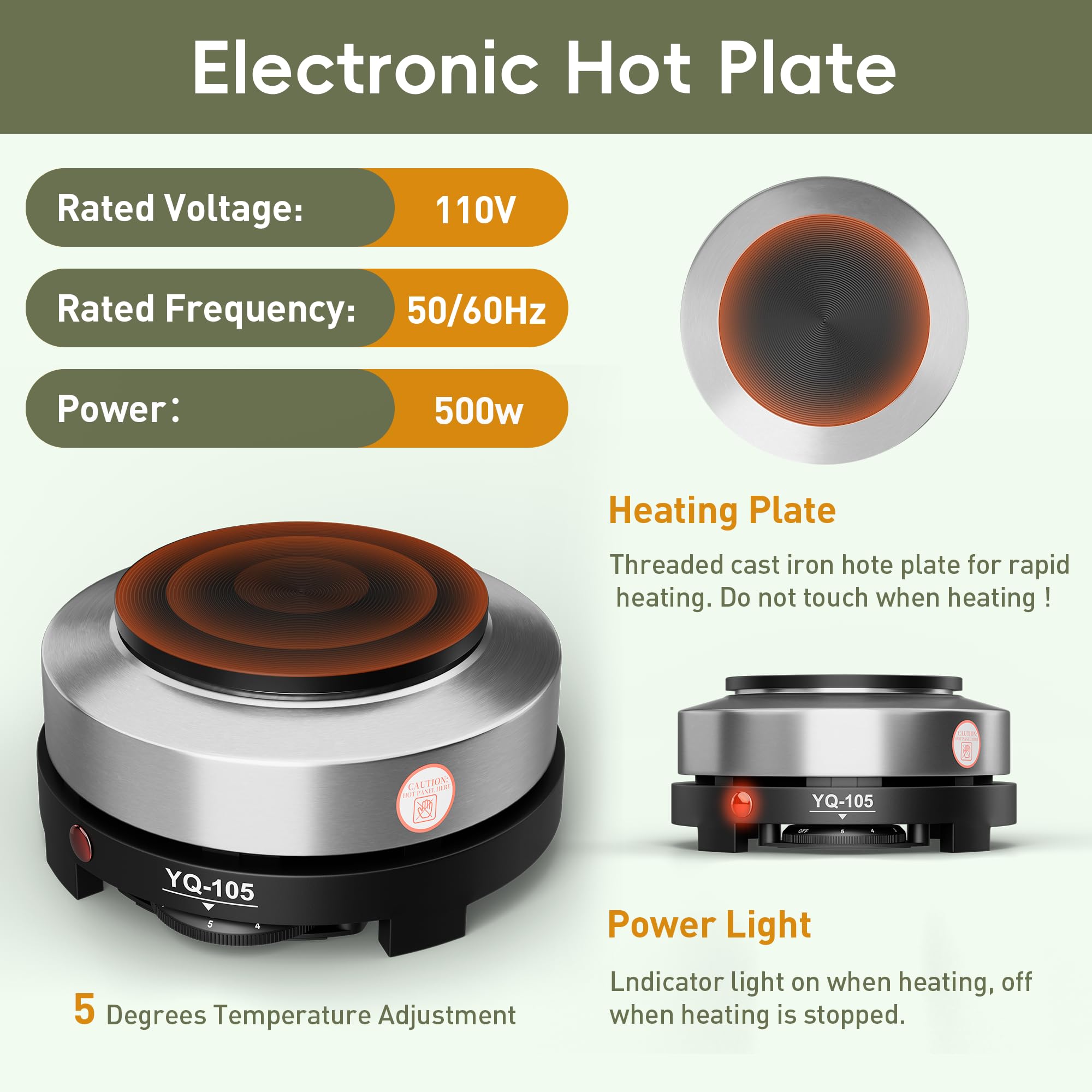 Premium Candle Making Kit with Hot Plate - Wax Melting Pot, Stirring Spoon, Thermometer & Anti-Scalding Pad - DIY Soy Candle Supplies for Adults & Beginners - Perfect for Home Decor, Gifts & Relaxation Therapy