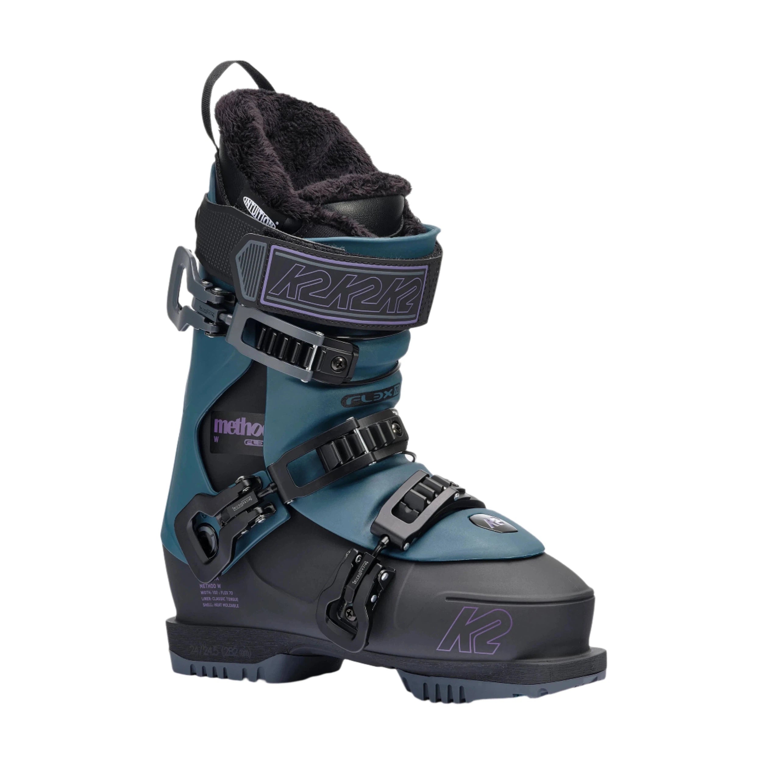 K2 Method W Ski Boots 2025 - Women's All-Mountain Ski Boots for Comfort & Performance - Perfect for Alpine Skiing & Freeride Adventures