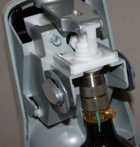 Stainless Steel CO2 Paintball Tank Adapter for Soda Maker, Beverage Machine - Compatible with Soda Water, Seltzer Water, Carbonated Water, Sparkling Water - Perfect for Home Bars, Parties & DIY Carbonation