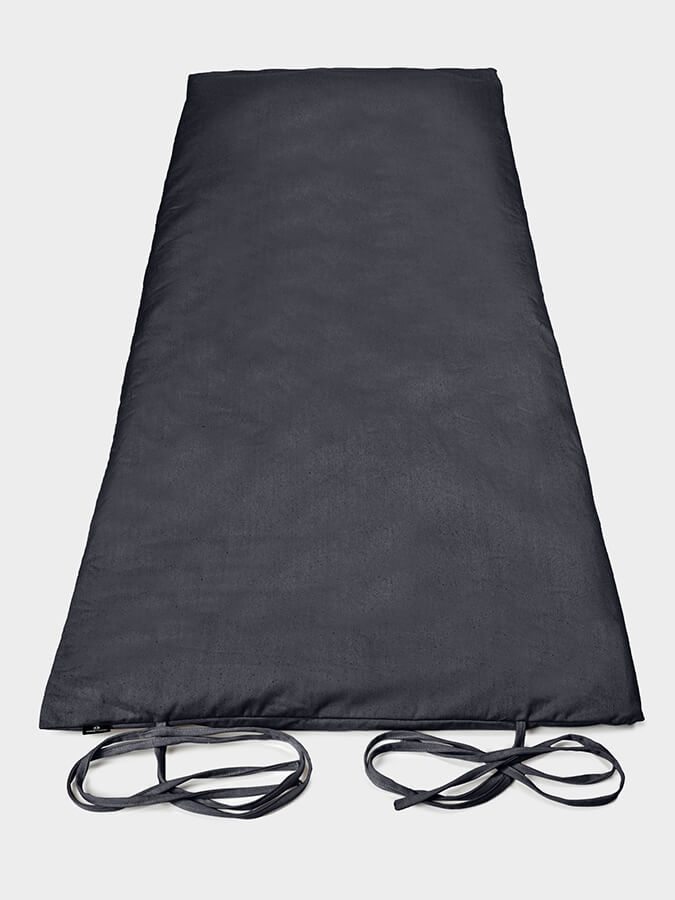 Premium Organic Roll-Up Futon Mat for Yoga & Meditation - Extra Thick & Long for Comfort - Ideal for Yoga Studios, Home Practice & Relaxation Spaces