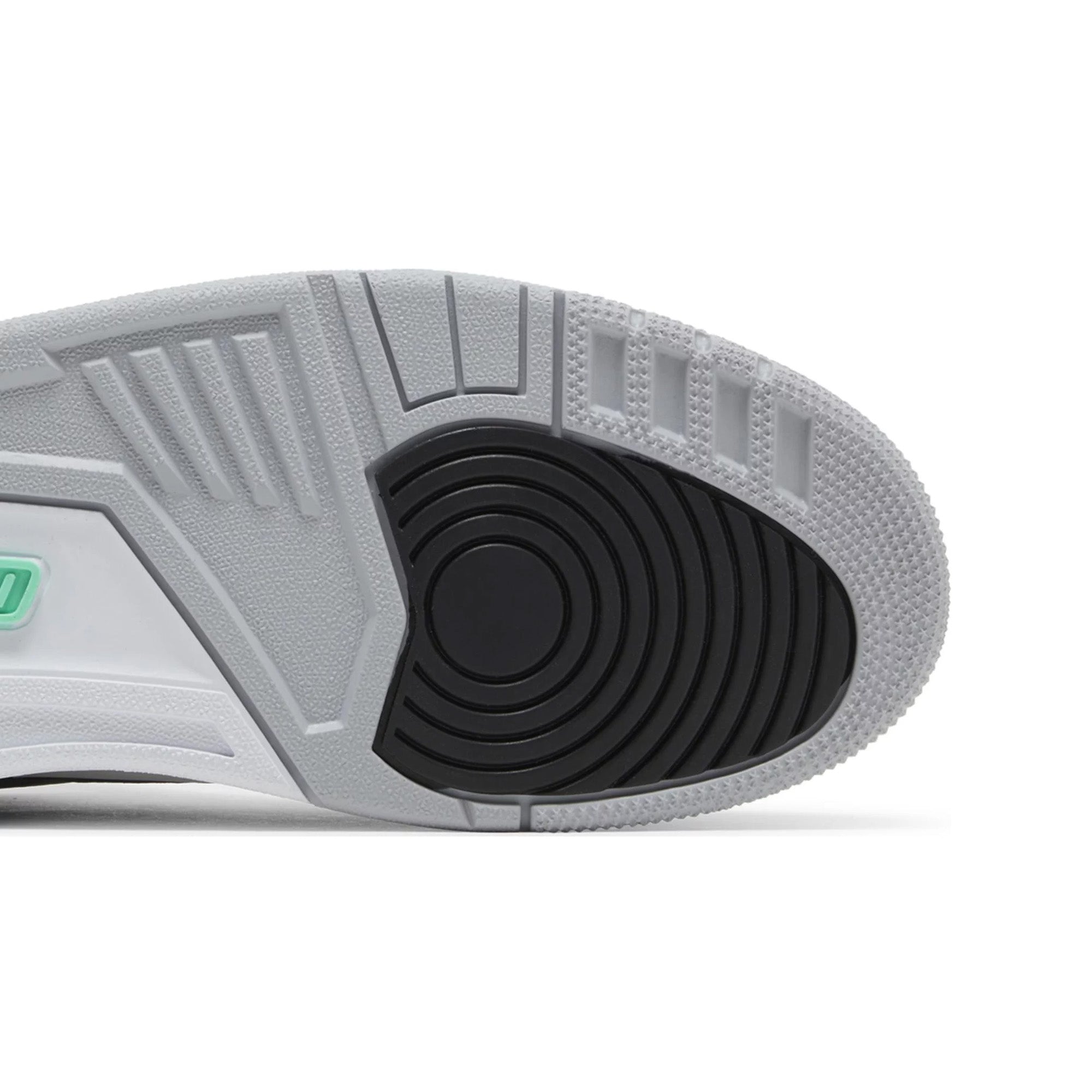 Air Jordan 3 Retro 'Green Glow' Sneakers (2024) - Men's Basketball Shoes for Casual Wear & Street Style