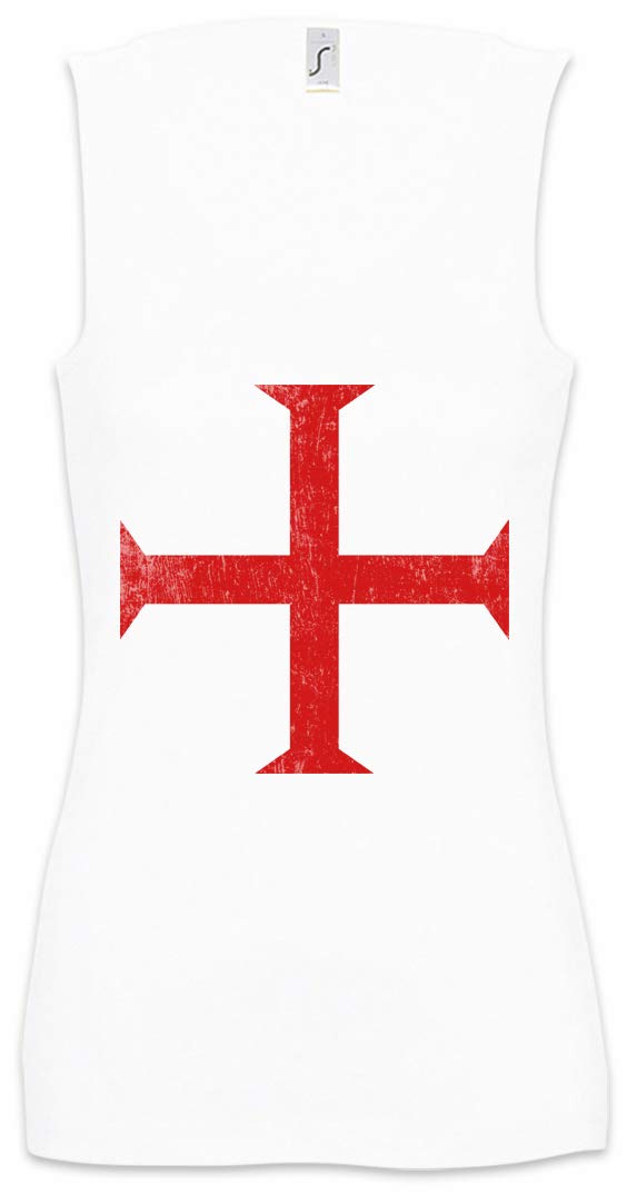 Urban Backwoods Templar Cross II Women's Tank Top - Breathable Workout Shirt for Gym, Fitness & Training | Perfect for Yoga, Running & Summer Outdoor Activities