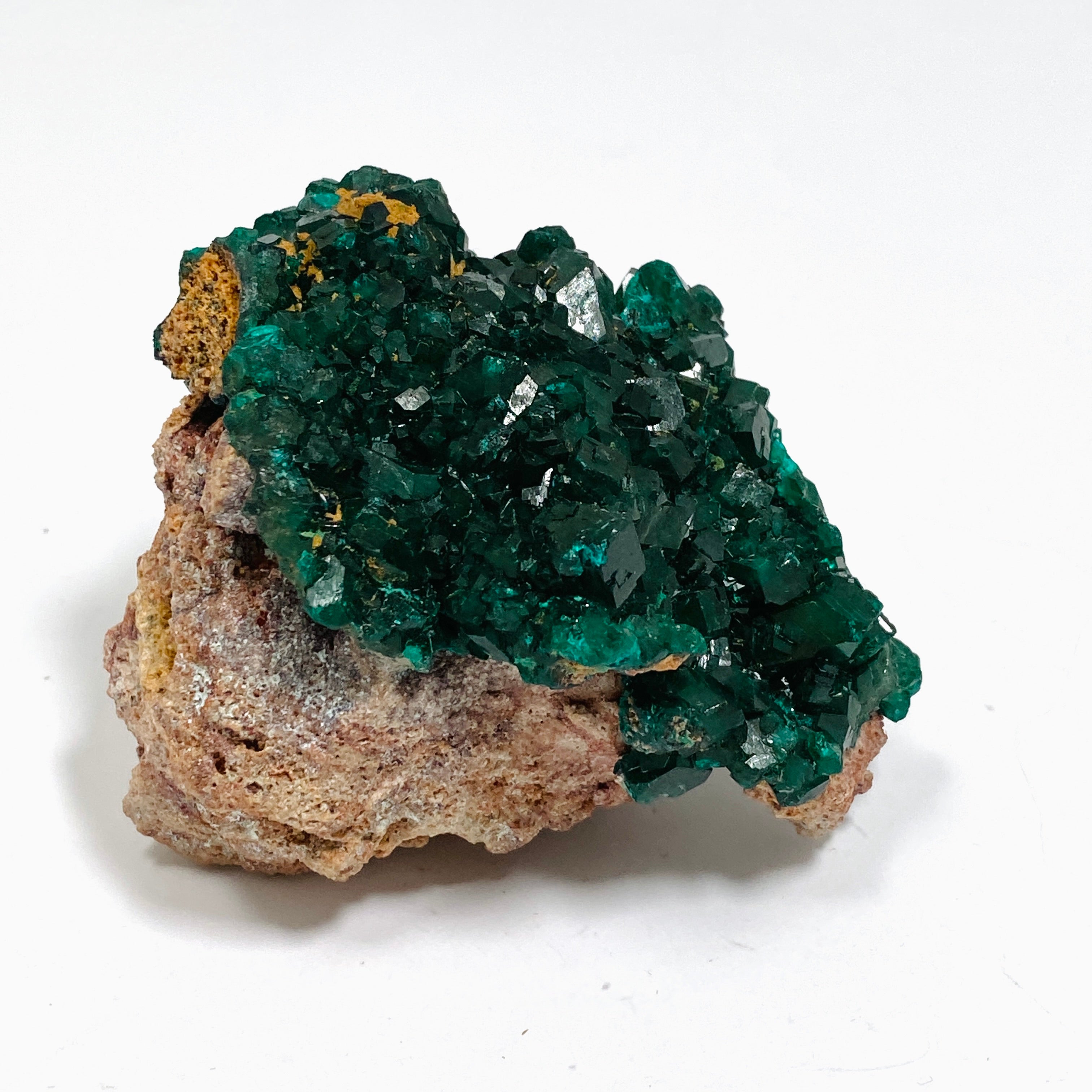 Natural Dioptase Crystal Specimen from Congo - Rare Mineral Collection (CR3744) | Healing Crystals, Meditation & Home Decor