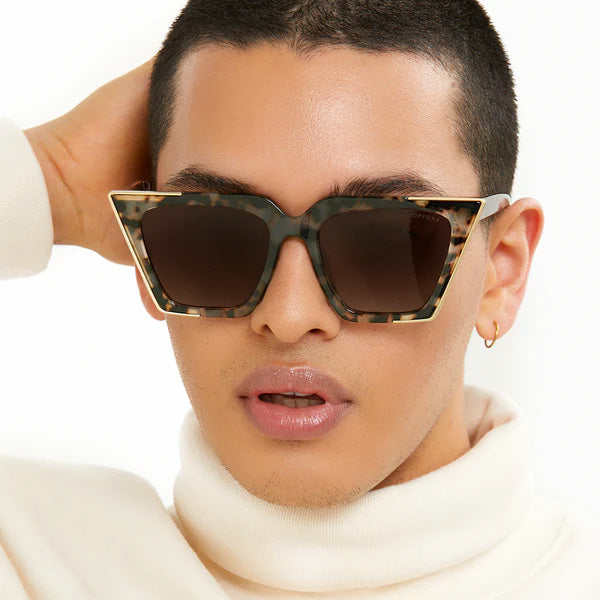 Prescription Sustainable CEO Tortoise Shell Glasses - Eco-Friendly Eyewear for Business Professionals | Perfect for Office, Meetings & Corporate Events