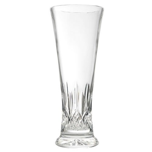 Premium Waterford Lismore Crystal Beer Glasses - Set of 2 Elegant Pilsner Glasses for Lager, Craft Beer & Cocktails - Perfect for Parties, Weddings & Home Bar Decor