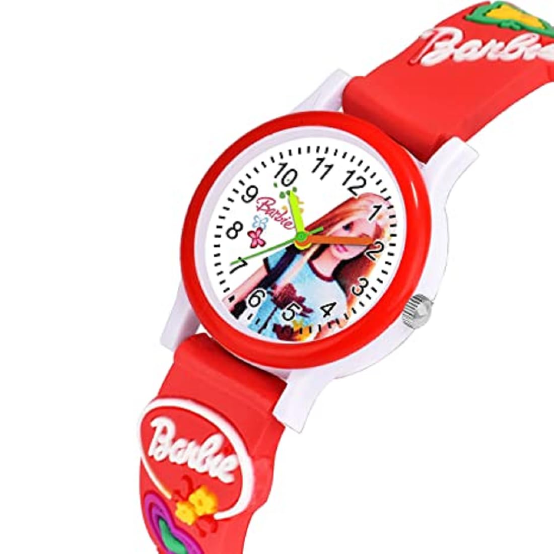 ZUPERIA White Dial Love Watch Series - Analog Girls Kids Watch for School, Party & Everyday Wear | Stylish & Durable Timepiece for Young Girls