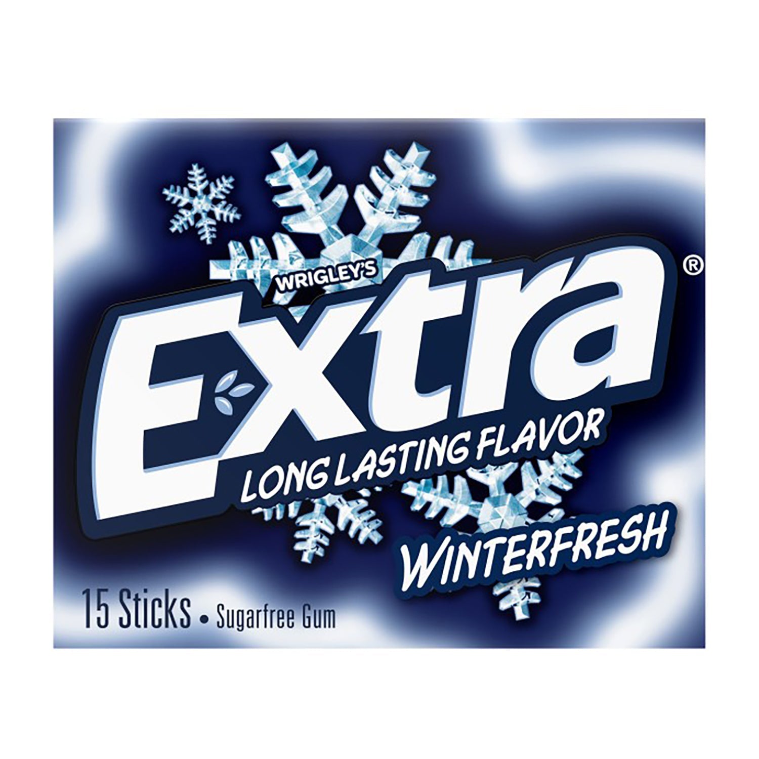 Extra Winterfresh Sugar-Free Chewing Gum (15 Sticks, 10-Pack Box) - Fresh Breath On-The-Go for Work, School & Travel