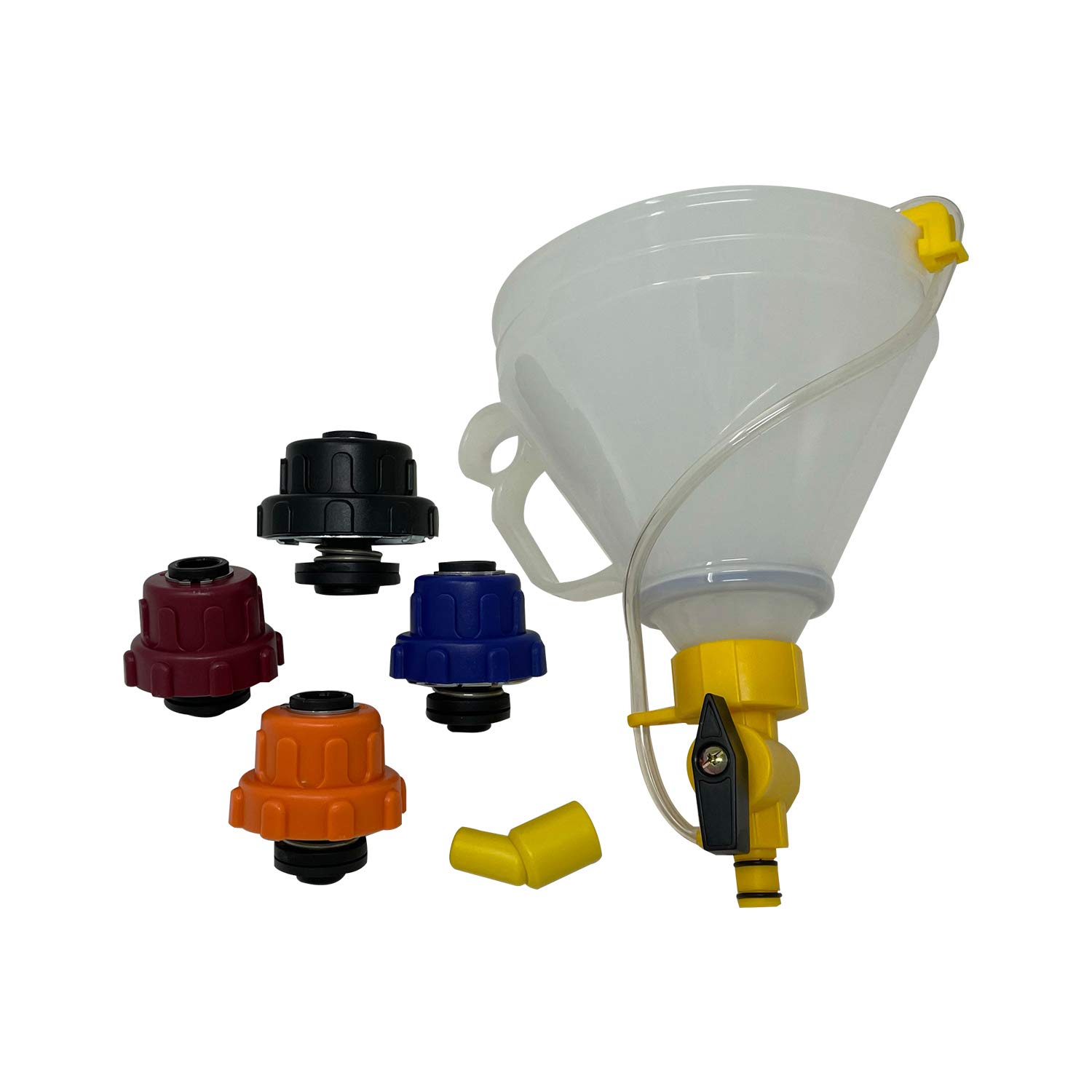 CTA Tools 7088 Universal Coolant System Filling Kit with Adapter - Perfect for Automotive Cooling System Maintenance & Flushing
