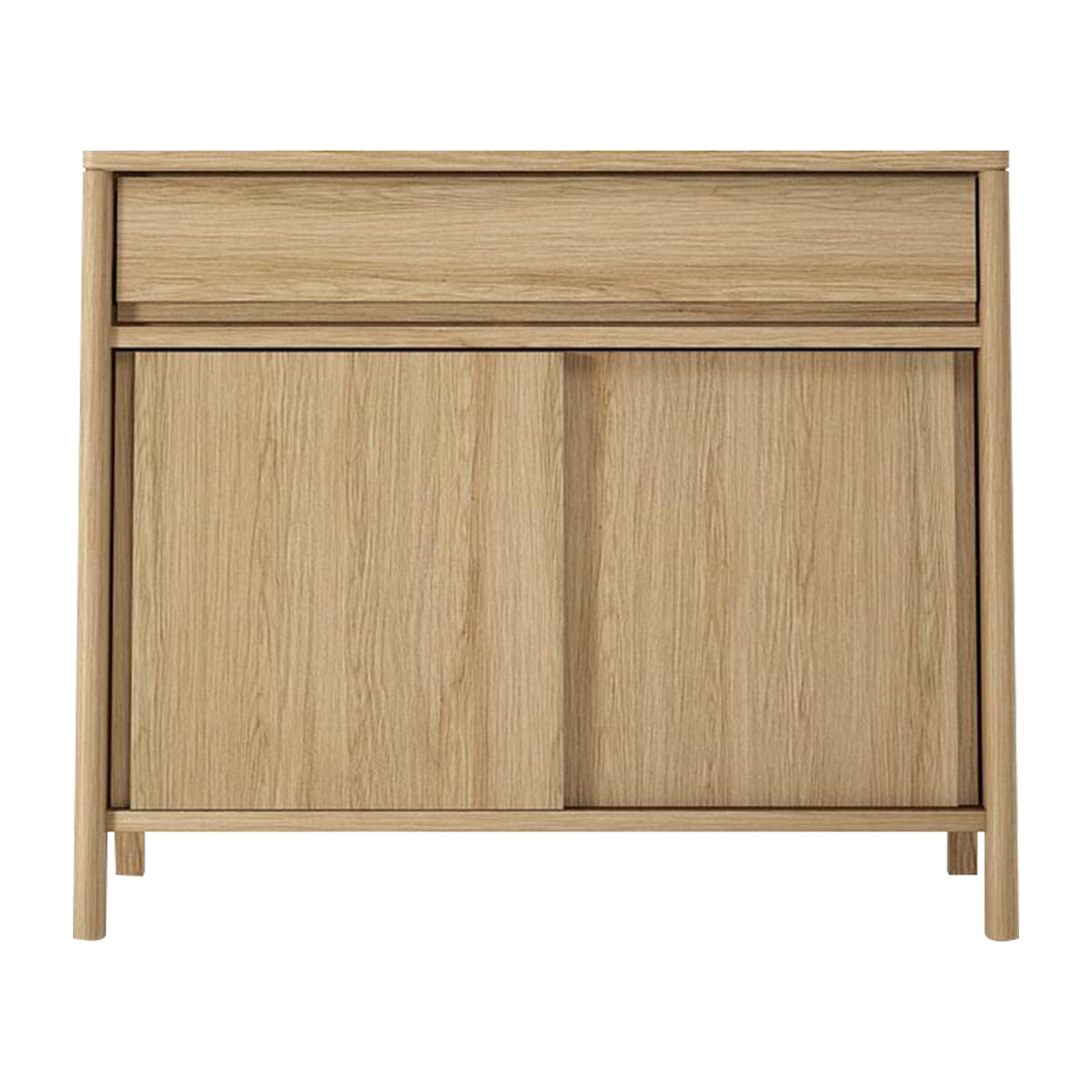 Circa Sideboard with Drawer & 2 Doors - Modern Storage Cabinet for Dining Room, Living Room, or Entryway Organization