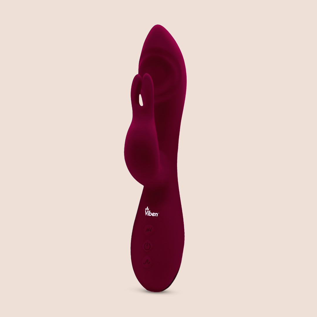 Viben Pzazz Rechargeable Rabbit Vibrator - Powerful Thumping & Dual Stimulation for Women | Perfect for Solo Play & Couples Intimacy