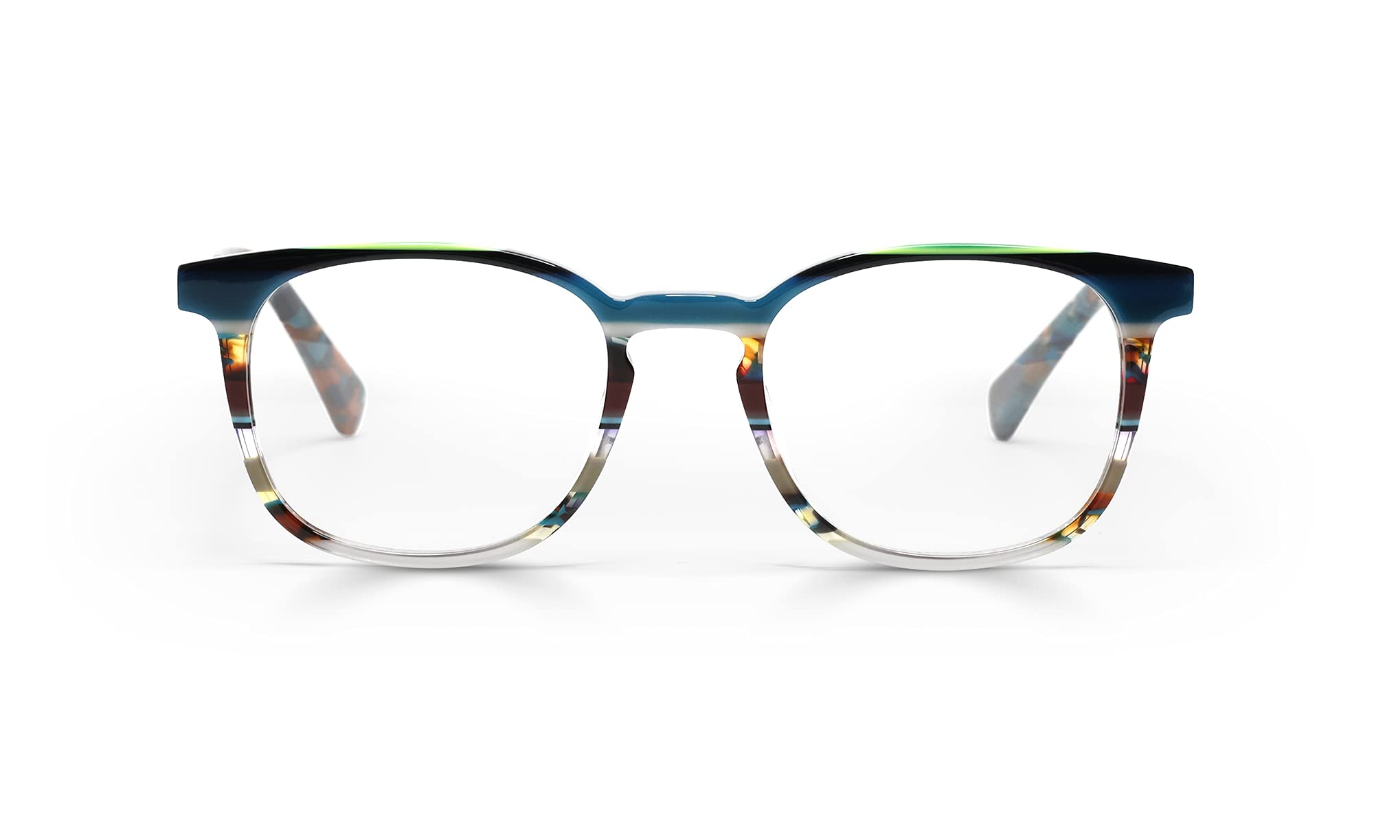 Premium Reading Glasses for Men & Women | Eyebobs Boardroom Square Frame | 0.0x to 4.0x Strength | Perfect for Office, Reading & Computer Work