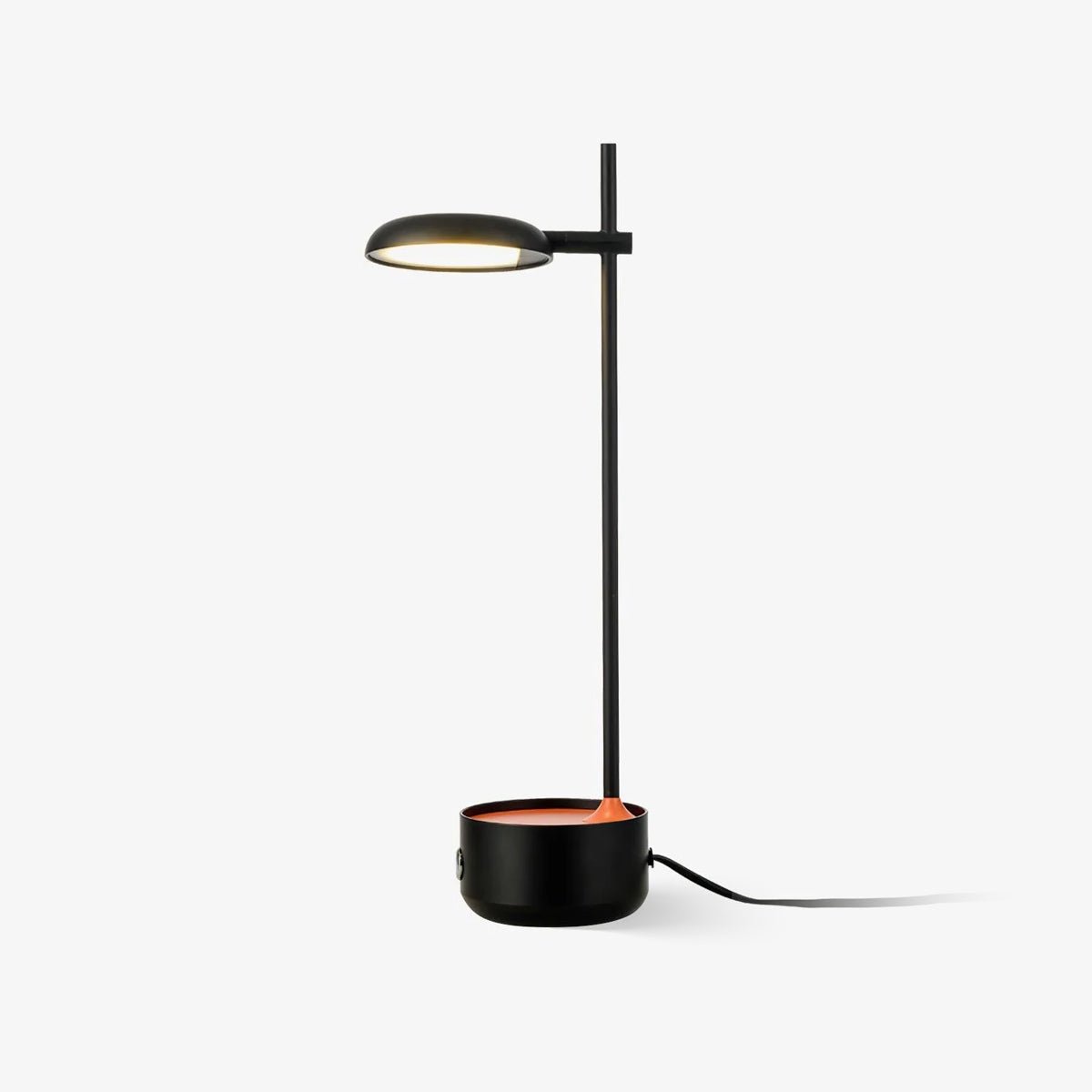 Modern Focal LED Table Lamp - Adjustable Brightness, Energy Efficient Desk Light for Home Office, Reading & Study - Perfect for Nightstands, Workstations & Dorm Rooms