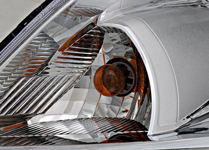2012-2014 Nissan Versa Sedan Halogen Headlights Set - Driver & Passenger Side Replacement Lamps | Perfect for Night Driving, Foggy Conditions & Enhanced Visibility