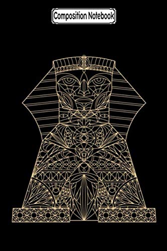 **Sacred Geometry Composition Notebook - 6x9 Lined Journal with 100 Pages | Martian Seals Design for School, Office & Creative Writing | Hippie Aesthetic Notebook for Students & Artists**
