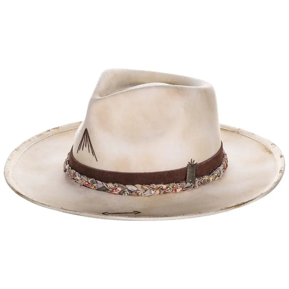 Justin Bonnie Wool Felt Fedora Hat for Women - Classic Vintage Style Wide Brim Winter Hat - Perfect for Outdoor Activities, Travel, and Fashion Accessories