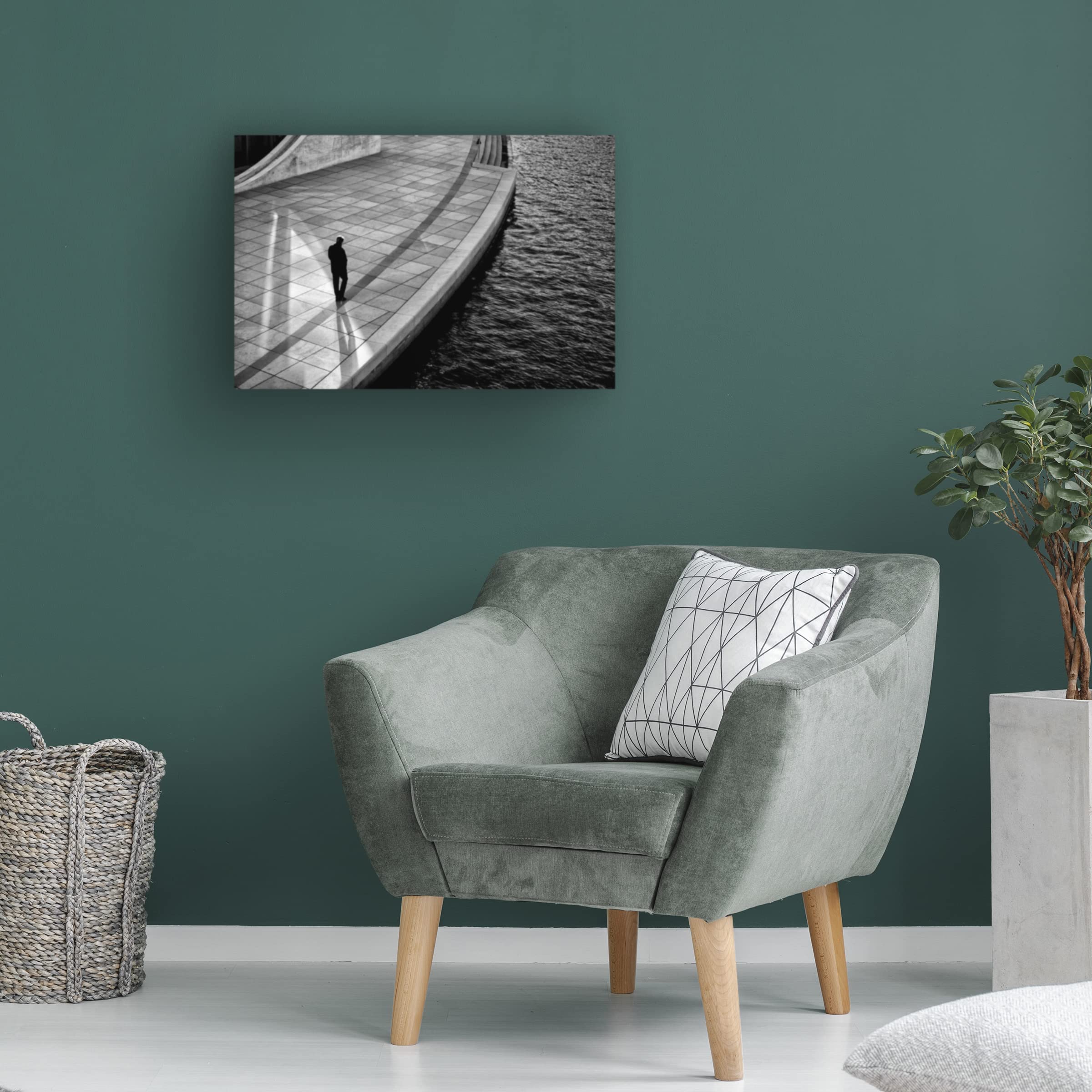 Stefano Corso 'Edges' Canvas Wall Art Print - Modern Abstract Painting for Living Room, Bedroom & Office Decor | Trademark Fine Art Collection