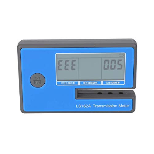 LS162A Handheld Window Tint Meter - Solar Tester for Auto & Home Glass (1400nm) - Rapid Measurement, Low Power Consumption - Perfect for Car Windows, Office Buildings & Residential Glass Tinting