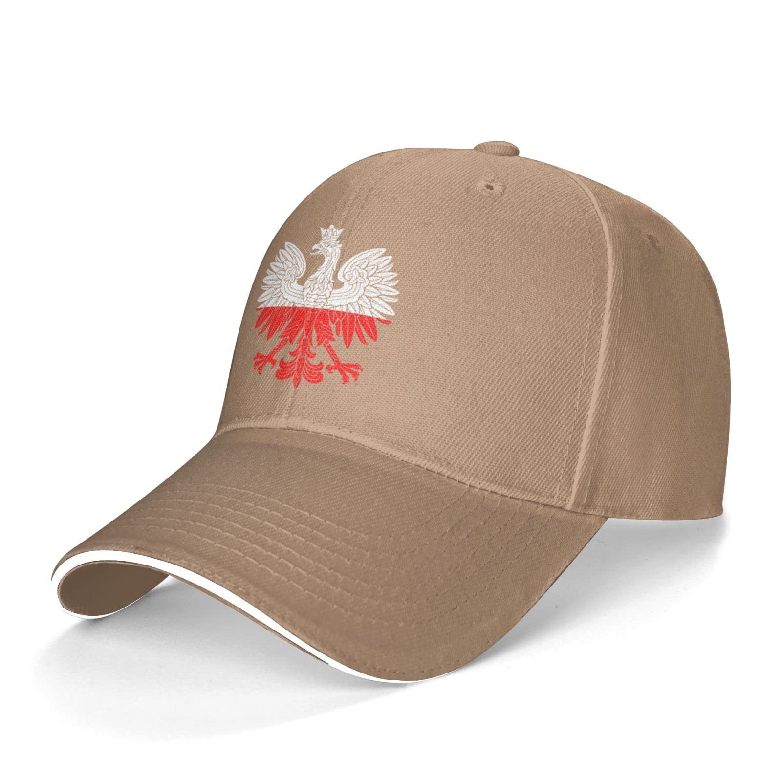 Polish Eagle Polska Baseball Golf Cap - Adjustable Trucker Hat for Men & Women - Perfect for Outdoor, Sports, and Casual Wear