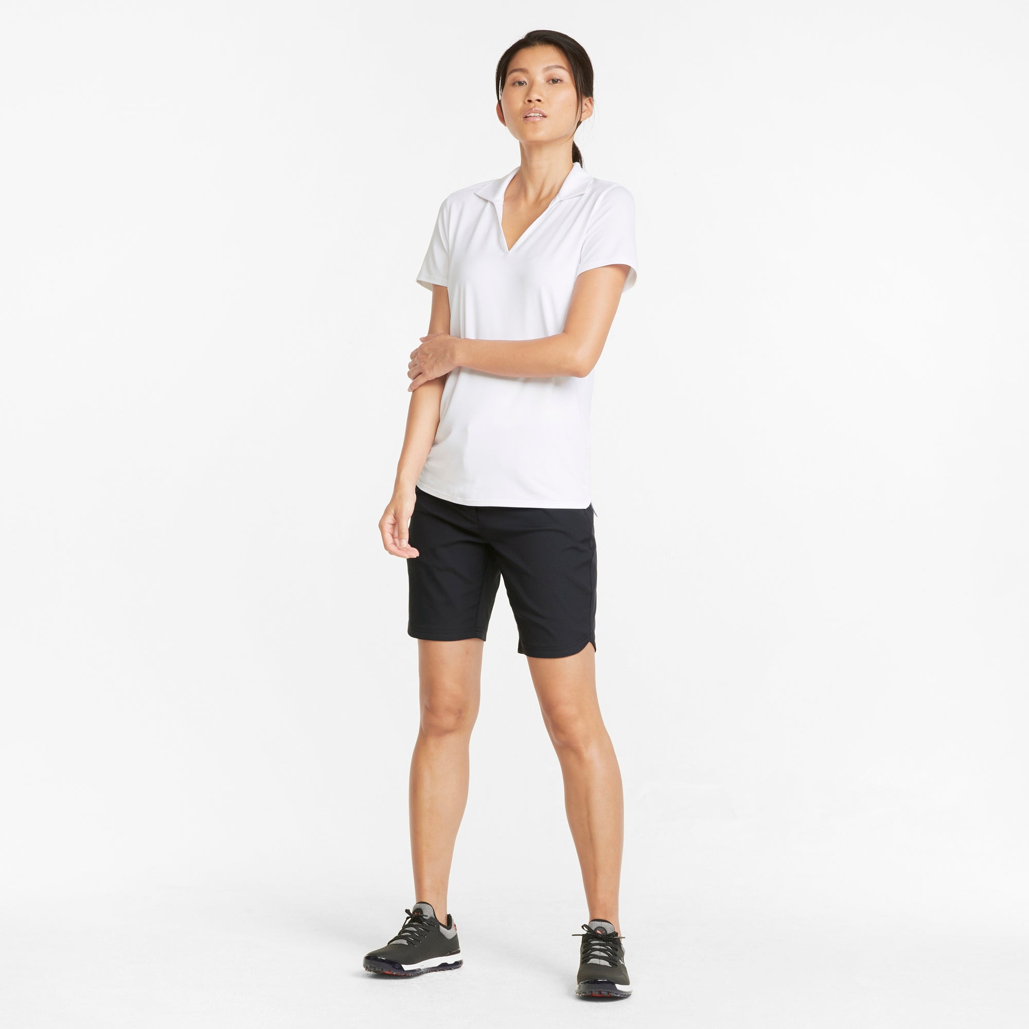 Women's Bermuda Golf Shorts - Breathable Quick-Dry Stretch Shorts for Golf & Tennis - Perfect for Summer Sports & Outdoor Activities