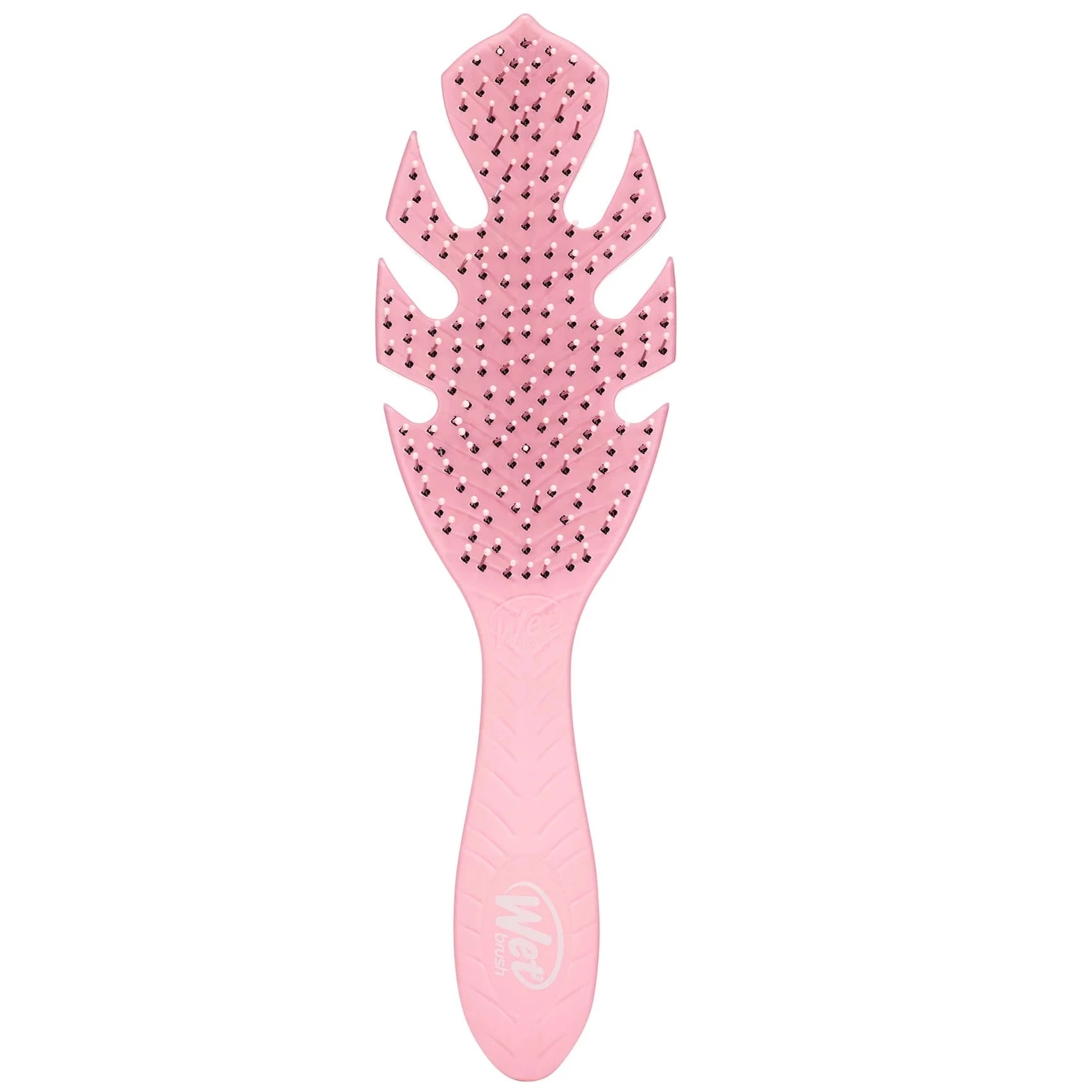 Go Green Detangler - Natural Hair Detangling Brush for Kids & Adults | Gentle Knot Remover for Curly, Thick & Long Hair | Perfect for Home, Travel & Salon Use