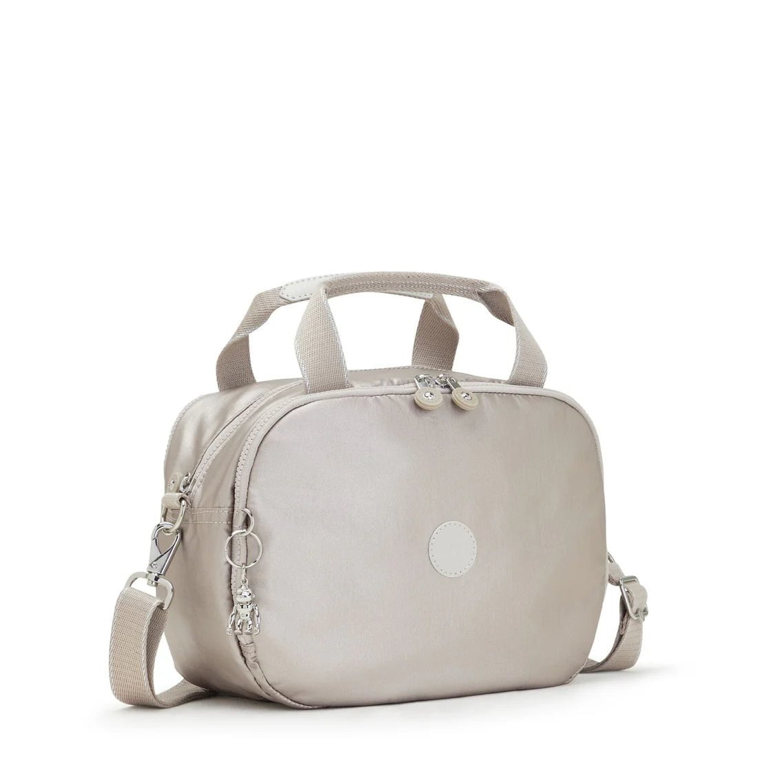 Kipling Palm Beach GM Toiletry Bag - Waterproof Travel Cosmetic Organizer (Metallic Glow) | Perfect for Gym, Vacation & Business Trips