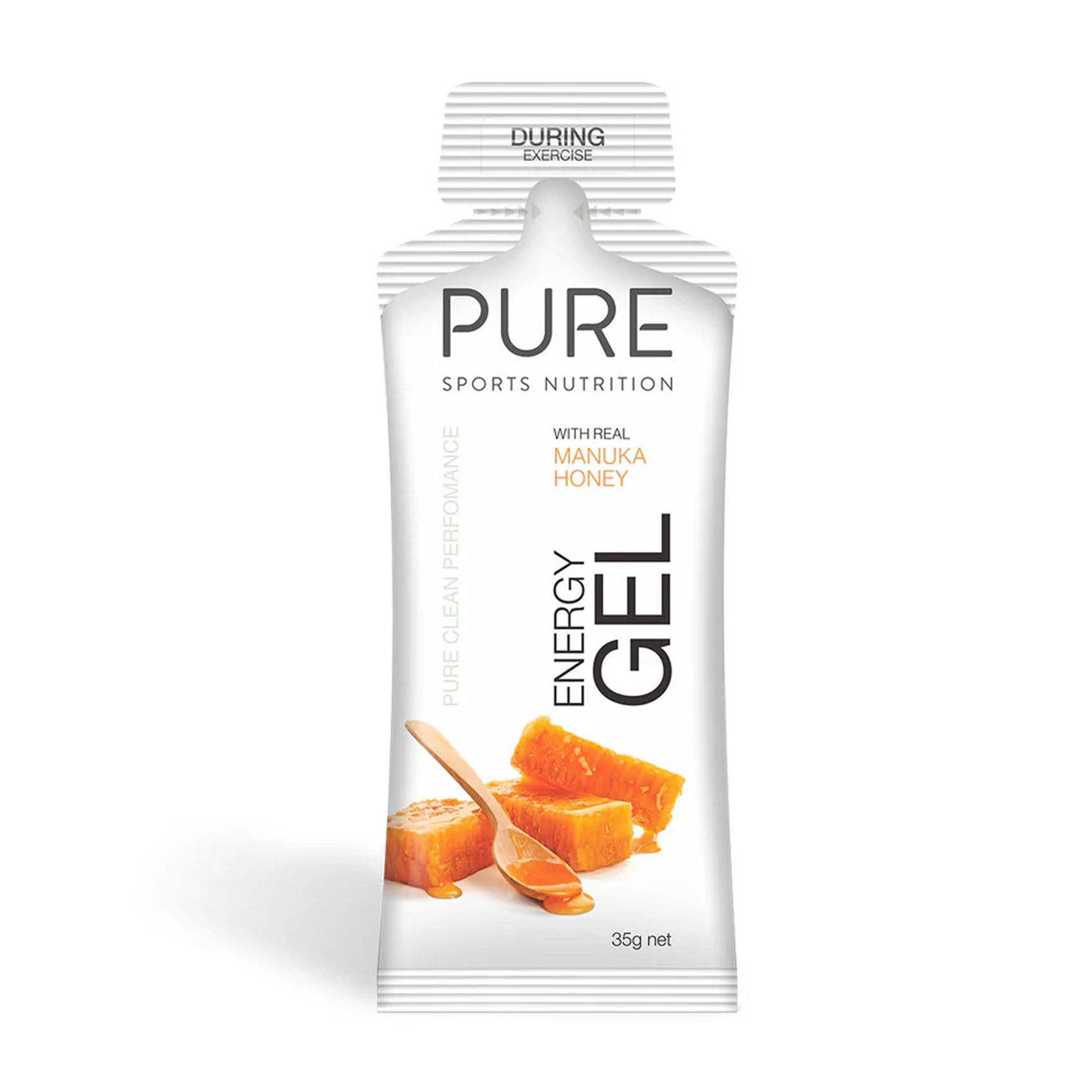 PURE Energy Gel 35g - Fast-Acting Sports Nutrition for Runners, Cyclists & Athletes - Boost Performance & Endurance During Workouts & Competitions