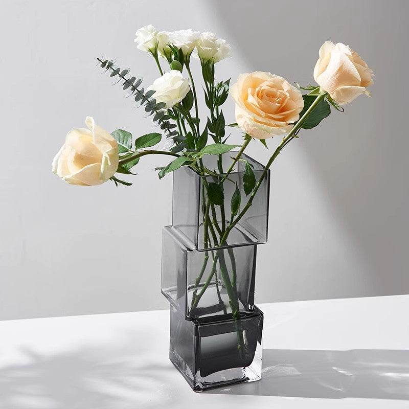 Aura Vase - Handmade Ceramic Irregular Vase for Modern Home Decor | Perfect for Living Room, Bedroom, and Office Centerpieces
