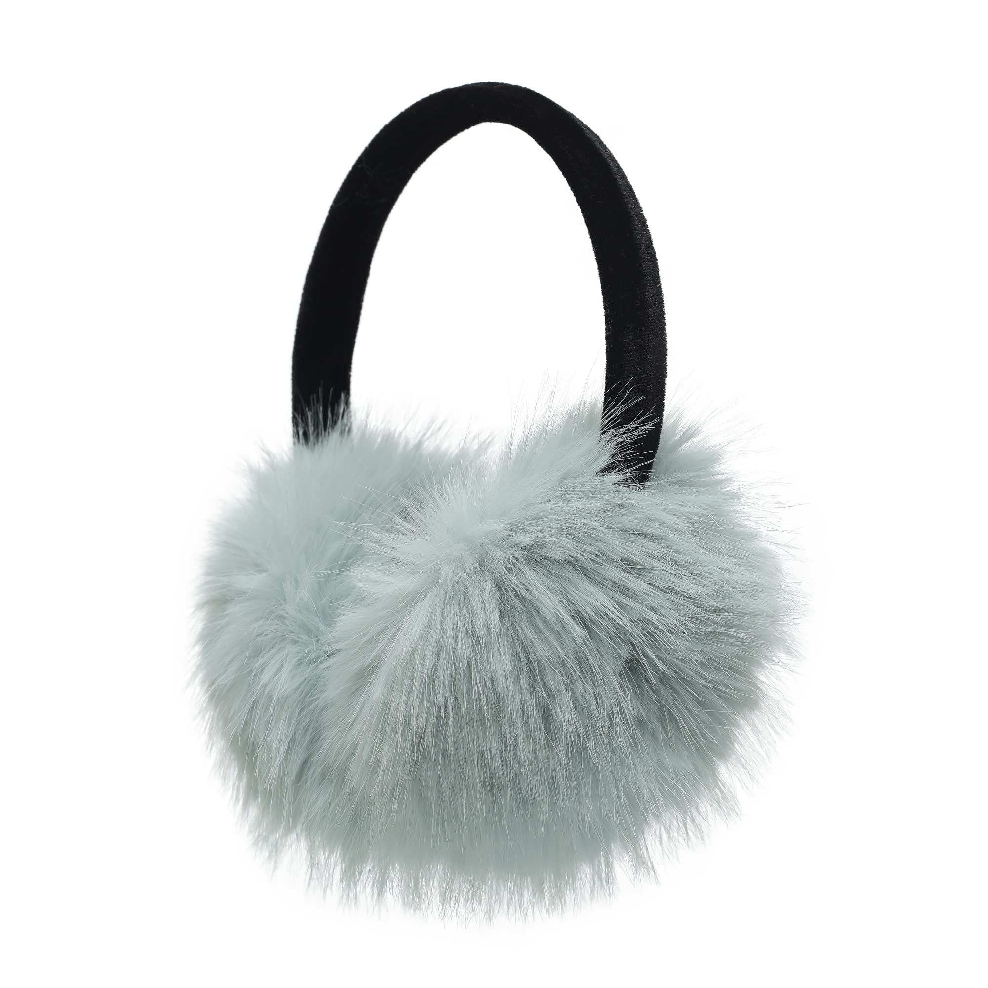 ZLYC Women's & Girls' Adjustable Faux Fur Ear Muffs - Soft Winter Ear Warmers for Cold Weather - Perfect for Skiing, Snowboarding, and Outdoor Winter Activities