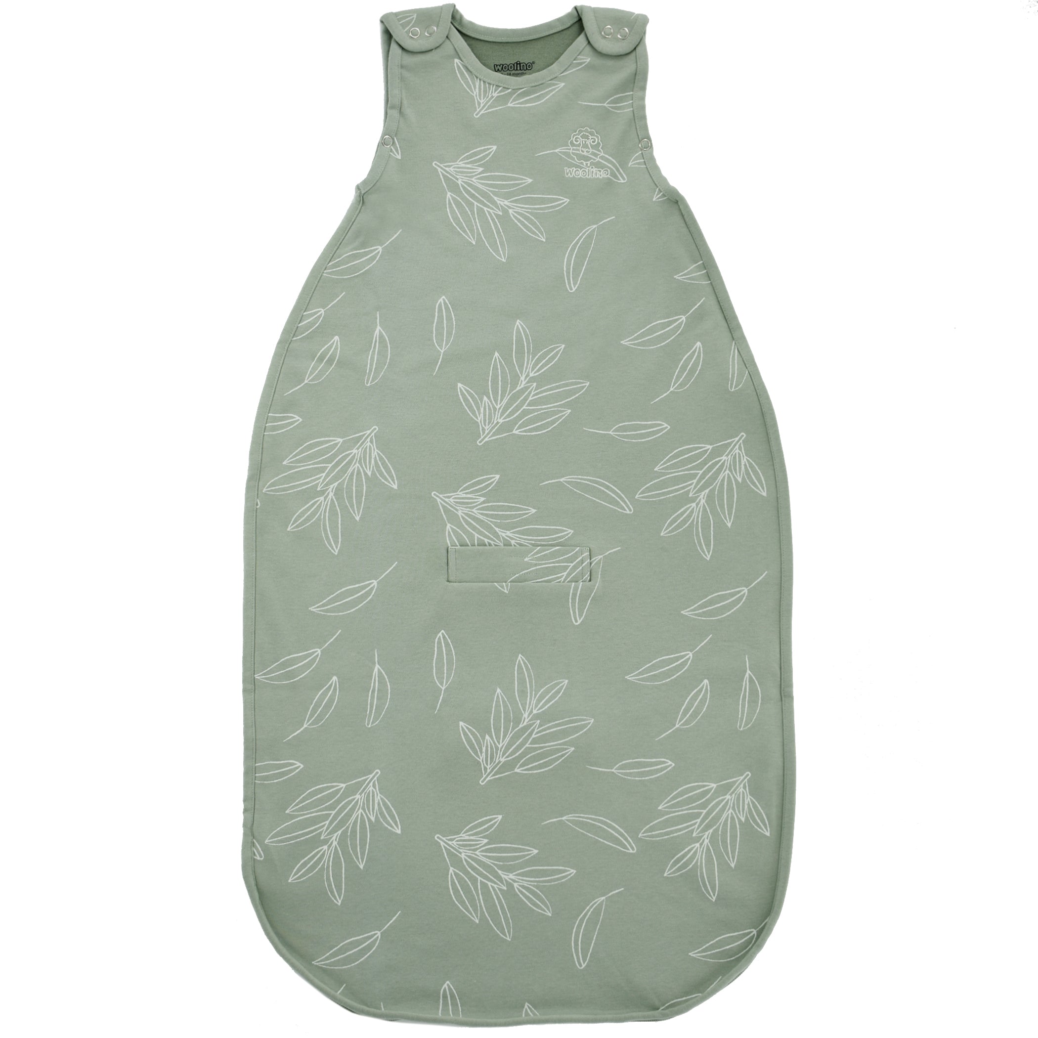 4 Season Ultimate Toddler Sleep Bag - Merino Wool & Organic Cotton for Kids 2-4 Years - Sage Green - Cozy & Breathable for Nursery, Daycare & Travel