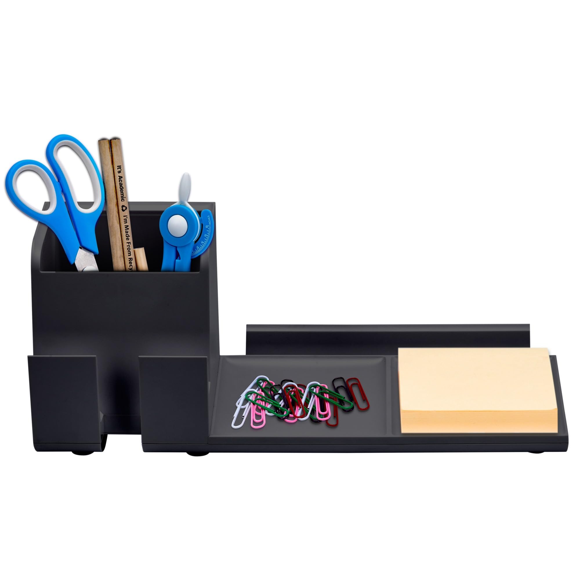 Bostitch USB Charging Station - Phone Stand for Desk, Black | Office & Home Use